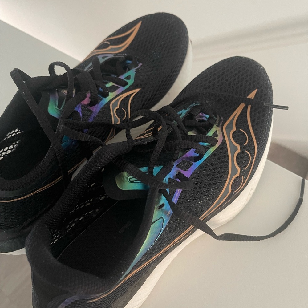 Saucony Women's Black and Good Endorphin Pro 3 Shoes